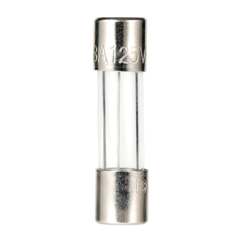 PENGLIN 20PCS Glass Fuses 110V 125V 8A Slow-Blow Time Delay Fuse Light
