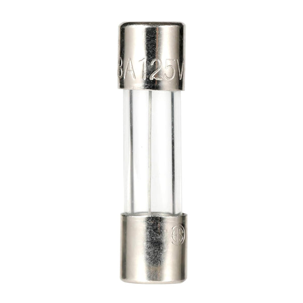 PENGLIN 20PCS Glass Fuses 110V 125V 8A Slow-Blow Time Delay Fuse Light
