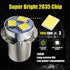 Ruiandsion 2pcs P13.5S LED Bulb 18V White 2835 3SMD Chips Upgrade for Flashlights Torch Light