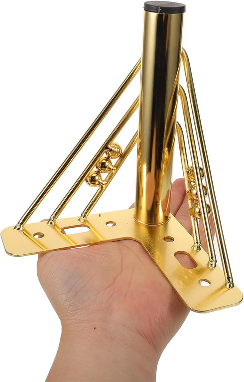 Set 15cm DOITOOL Metal Furniture Legs Cabinet Feet Sofa Legs Replacement Gold Metal Support for Coffee Table Tv Stand