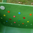 Blank Bit Accessory, Colorful Charm Hardware Bit, 3 Pack Insert Charm Rivets for Bogg Bags