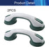 2Pcs Suction Shower Grab Grip Bar Shower Handle & Bathroom Bathtub Handle, Heavy Duty Safety Grab Bar Non Slip