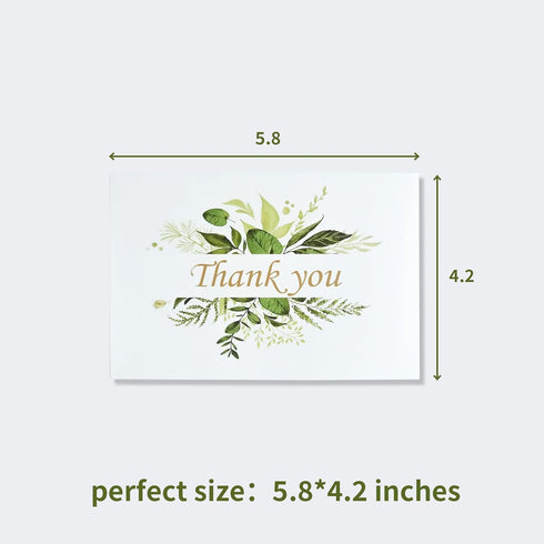 YOCHANDA 30 Pack (30 PACK) Floral Thank You Cards With Envelopes & Stickers, Thank You Cards for Birthday, Wedding