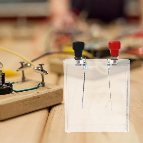 BETOOKY Primary Battery Experimenter Kit with Copper, Iron, Zinc Electrodes Science Experiment Supplies for Classroom