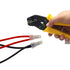 400Pcs Closed End Cap Crimp Terminals Red Copper Core and Nylon Wire Connectors Kit, 3 Sizes 22-16/16-14/12-10.