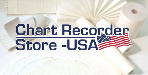 USA Store 180mm EH-01001 Chino Chart Recorder Paper, Width, Fanfold Chart No