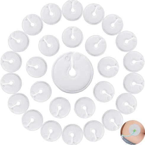 Tondiamo 28 Packs g Tube Button Covers Feeding Tube Pads Supplies Soft