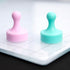 GLASSBOARD STUDIO Powerful Neodymium Magnets, Pawn-Shaped - Strong Fridge/Refrigerator and Whiteboard Magnet, Ideal for Office, Kitchen, Crafts - Rare Earth, Heavy Duty (3, Summer Mint) by Glassboard Studio