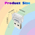 POTAMERO 2 USB LED Car Interior Atmosphere Lights, PCS, Night Light, Decoration Lamp USB Night Light for All Car