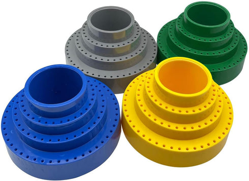 Generic Hole Drill Bit Storage Case Rotary Tool Bit Holder Mandrel Bench Stand Organizer Round Shape Metalworking