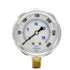 PIC Gauges PRO-201L-254H Industrial Pressure Gauge, Bottom Mount, 2.5" Dial, 0/300 psi Range, Glycerin Filled