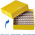 81 Wells 2 Inch Height Lab Freezer Box with Lid, Microtube Storage Box for 0.5mL/1.5/2.0mL Tubes, 5 Pcs/Pack