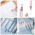 Cherry Mechanical Pencil Set, 6 pcs 0.5 mm Pencils with 6 Pack HB Leads for Writing and Drawing