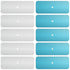 JJUNW 10 PCS Under Cabinet Light Magnetic Strip, Adhesive Metal Plates for Magnetic
