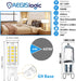G9 Bulb 4W, 40W 450LM, 360 Non-dimmable, 5000K 120V, (6 Pack) LED Halogen Equivalent, Beam Angle Energy Saving, Cool