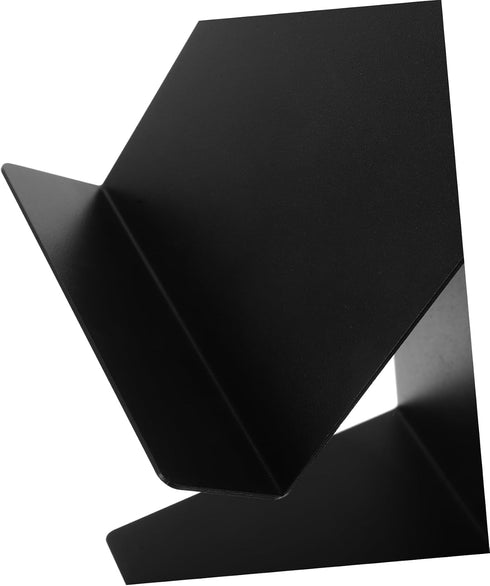 Cabilock Wide Bookshelf Rack Bookends for Heavy Books Flyer Holder Heavy Duty Easel Stand Metal Bookends Picture Frame