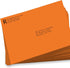 LUXPaper 9 x 12 Open End Envelopes, Clasp, Mandarin Orange, 80lb. Text, 50 Qty