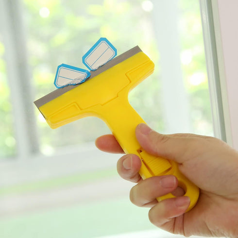 VIMI 20 4 inch-2 Razor Blade Scraper,Paint Scraper Glass Scraper Tool with Extra Replacement Metal Blades Window