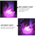 3D Uonlytech Flamingo Led Light Romantic Battery Powered Flamingo Lamp Animal Light Nursery Room Night Table Lamp