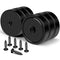 MIKEDE Heavy Duty Magnets with Hole, 150LB Strong Magnets, Black Pot Magnet