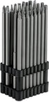NEIKO 10224A 32 Piece Extra Long Security Bit Set, 1/4" S2 Steel 6” Long Torx, Tamper Proof, PoziDriv, Spanner, Tri-Wing