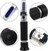 VGVGV Brix Refractometer, Handheld Alcohol Refractometer Sugar Brix Alcohol Alcoholometer Sugar Meter Refratometer