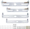 4 Pieces Light Fixture Mounting Bracket for Ceiling Pendant Light Crossbar Kit with Screws