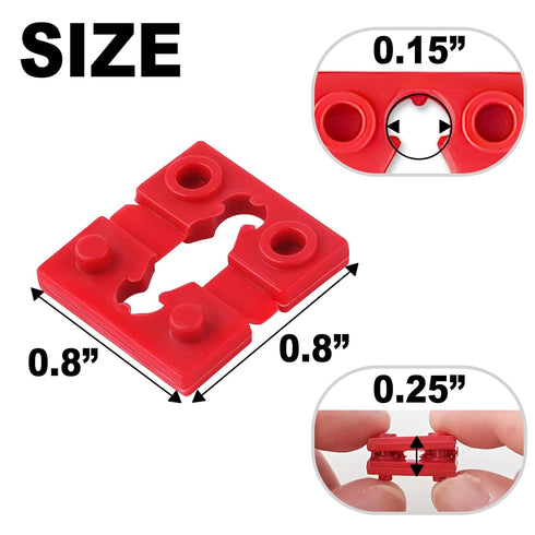 RonJea 48 PCS Outlet Spacers for Electrical Box, Switch and Receptacle Spacers for Loose Plug Fix