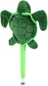 Puzzled Plush Sea Turtle Notebook with Pen
