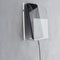 VANCORE Clear Wall Mounted Charging Station - Smart Phone & TV Remote Control Holder (1 Hole)