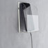 VANCORE Clear Wall Mounted Charging Station - Smart Phone & TV Remote Control Holder (1 Hole)