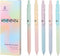 Ddaowanx Gel Pens, 5 Pcs 0.7mm Quick Dry Black Ink, Fine Point Smooth Writing Pens, Cute Office Gifts