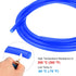 5/16"(8mm) 3/8"(10mm) 3ft(1 M METERXITY Silicone Tubing, ID x OD Silicone Rubber Vacuum Tube, M) High Temp Water Air