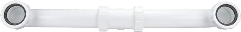 Danco 50974 Plastic Center Outlet Waste Drain Pipe, 1-1/2 in, White