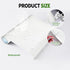 Magnetic Dry Erase Whiteboard Paper, 12 x 8 Inch Self Adhesive Magnetic Dry Erase Board Sticker for Wall