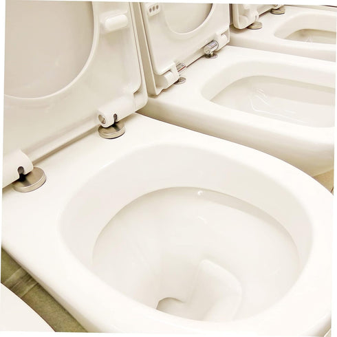 ARTIBETTER Toilet Seat Hinges Replacement Kit with Quick Release Fixings and Bolts for Standard Toilet Seat Accessories