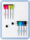 Mr. Pen Dry Erase Board, 12.5" x 9.5", with 8 Dry Erase Markers and 2 Board Magnets, Small White Board