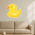 Azeeda (DW00166776) 'Bath Toy Duck' White Premium Vinyl Decal Sticker Waterproof, Durable & Easy to Apply - Ideal