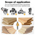 22.5 1 Inch Length,1/2 Inch Degree Chamfer Router Bit with Cutting Shank Carbide Edge Forming Bevel Router Bit