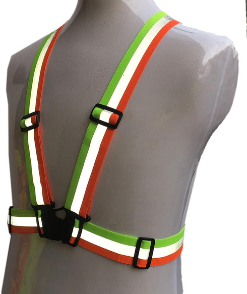 zojo Reflective Vest | Lightweight, Adjustable & Elastic | Safety for Running, Jogging, Cycling
