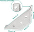 Beam,10 Pcs(30x69mm/1.18x2.72) Stainless Steel Corner Bracket,Angle Code Corner Braces Multi-Angle Joint Fastener,Shelf