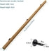 ALDEPO 1Ft-20Ft Non-Slip,15Ft/450Cm Grab Bars Handrails Wooden, Professional Corridor Non-Slip Stair Railings Support