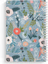 Softcover Peaceful Petals 5.5" x 8.5" Spiral Notebook/Journal, 120 College Ruled Pages, Durable Cover