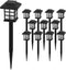 12-Pack Solar Walkway Lights,Solar Pathway Lights Outdoor, Auto Charge/Discharge Ground Lamp ,