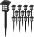12-Pack Solar Walkway Lights,Solar Pathway Lights Outdoor, Auto Charge/Discharge Ground Lamp ,