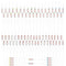XINGYHENG 85Pcs Thermal Fuse 10A 250V, Circuit Thermal Cut-Off Fuse for Home Appliances, 100? to 280?