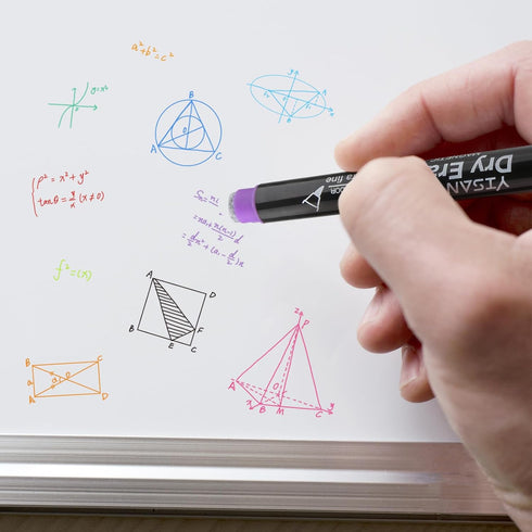Tip,0.7mm Odor,12 Count,70566 YISAN Dry Erase Markers Ultra Fine Extra Fine Point, Magnetic Whiteboard Markers