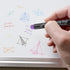 Tip,0.7mm Odor,12 Count,70566 YISAN Dry Erase Markers Ultra Fine Extra Fine Point, Magnetic Whiteboard Markers