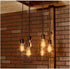 EmyTock E27 Black Ceiling Rose Vintage Pendant Light Fitting Modern Retro Industrial Style Lamp Holder