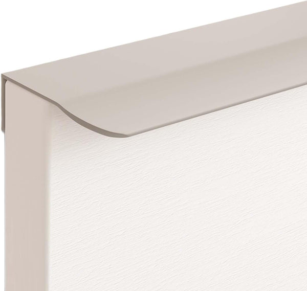 Generic Kitchen Drawer Pulls Cabinets Handles 2 Pcs Light Gray Cabinet Finger Edge